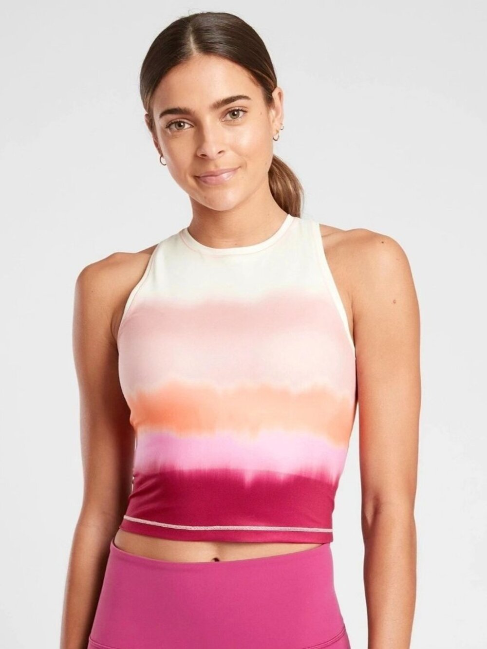 Athleta Shanti Crop Tank